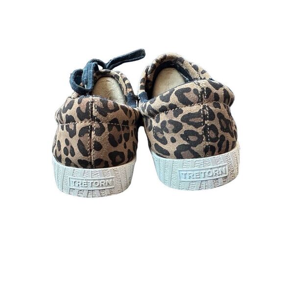 TRETORN Nylite Plus Leather Animal Print Sneakers - Picture 7 of 15